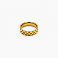 Anillo dorado chispitas AN4000G41
