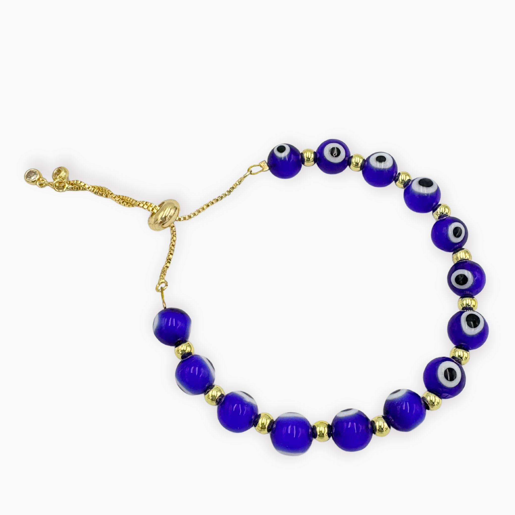 Pulsera de ojo turco ajustable PU2143G37