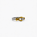 Anillo metales mixto delgado AN4012G68