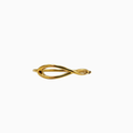 Anillo dorado básico AN4014G40