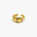 Anillo dorado con chispitas AN3999G37