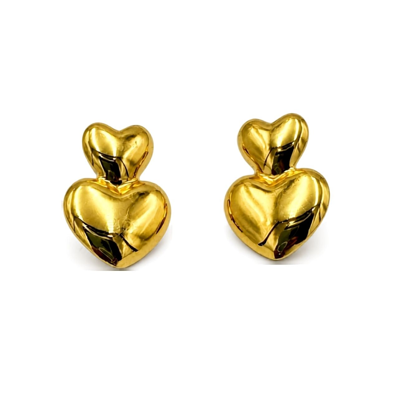 Aretes doble corazón AR3289G92
