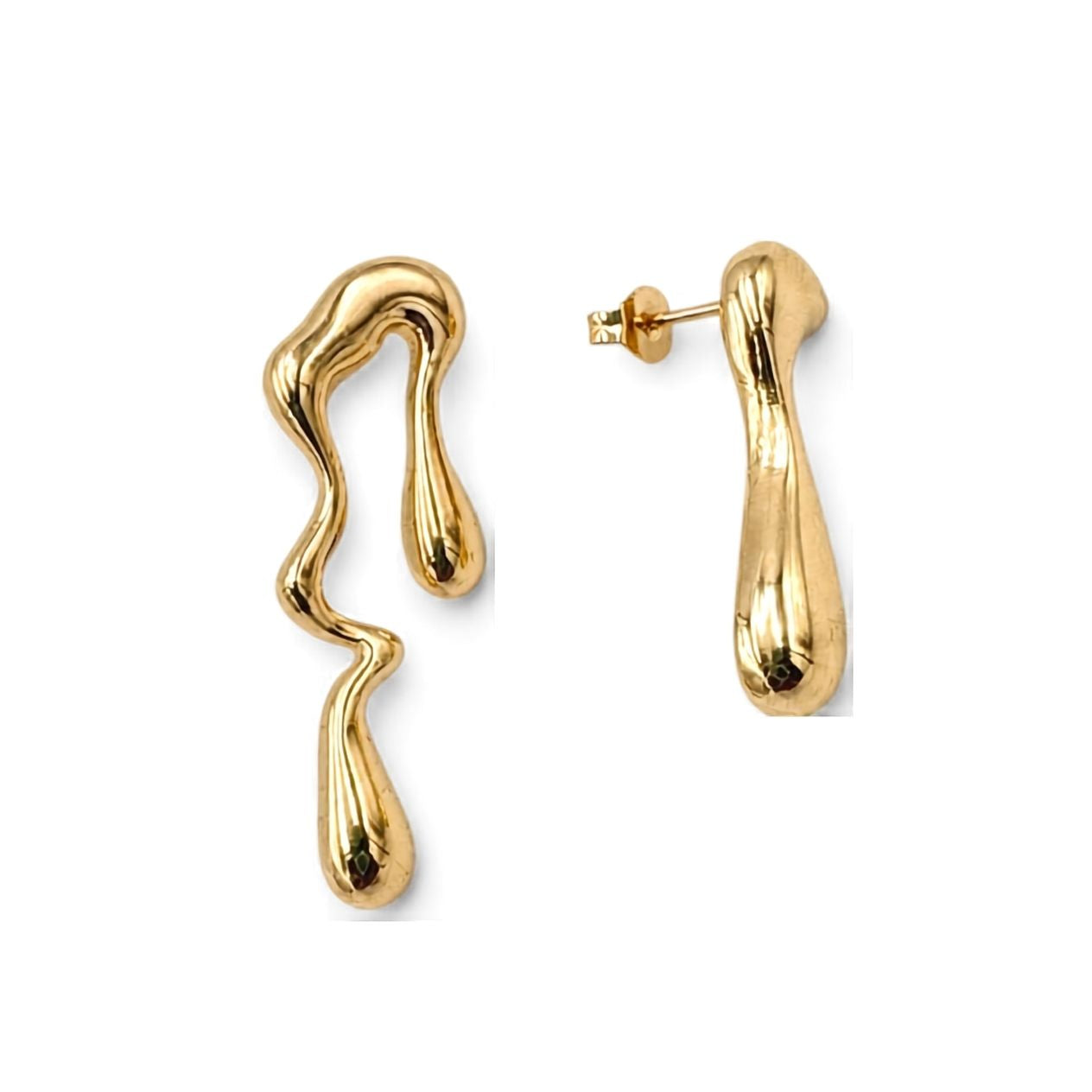 Aretes irregulares largos