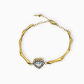 Pulsera semi aro de corazón PU2154G70