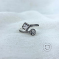 ANILLO DE PLATA 925 Y CRISTALES AN2386L25