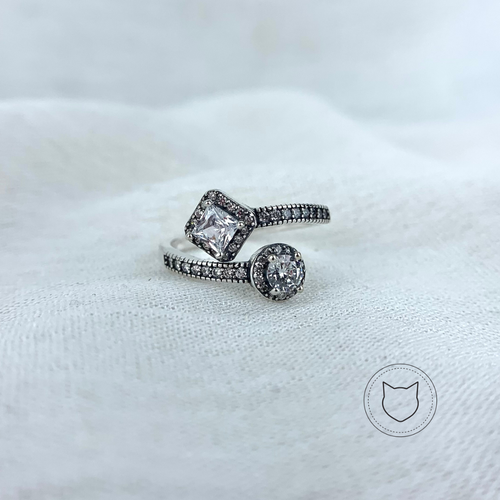 ANILLO DE PLATA 925 Y CRISTALES AN2386L25