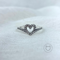 ANILLO DE PLATA 925 Y CRISTALES AN2390L26