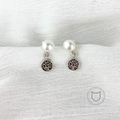 ARETE DE PLATA 925 Y PERLA CULTIVADA AR0907M37
