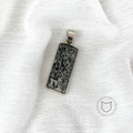 ​DIJE DE PLATA 925 Y PIEDRA NATURAL DI0392M41