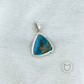 DIJE PLATA 925 Y TURQUESA DI0585M39