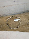 PULSERA DE PLATA 925 Y GRANATE PU0659M30