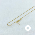 CADENA DE BAÑO DE ORO CA0239G37