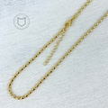 CADENA DE BAÑO DE ORO 44-49 CM CA0161G37