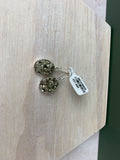 ARETES DE PLATA 925 Y PIRITA