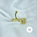 ANILLO DE BA?O DE ORO TALLAS 7  AN3279G30