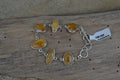 PULSERA DE PLATA 925 Y CITRINO PU0650M34