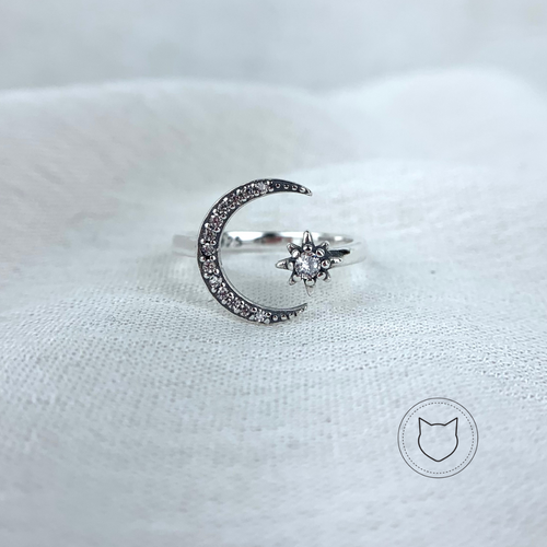 ANILLO DE PLATA 925 Y CRISTALES AN2393L25