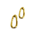 Aretes óvalo irregular AR3290G80