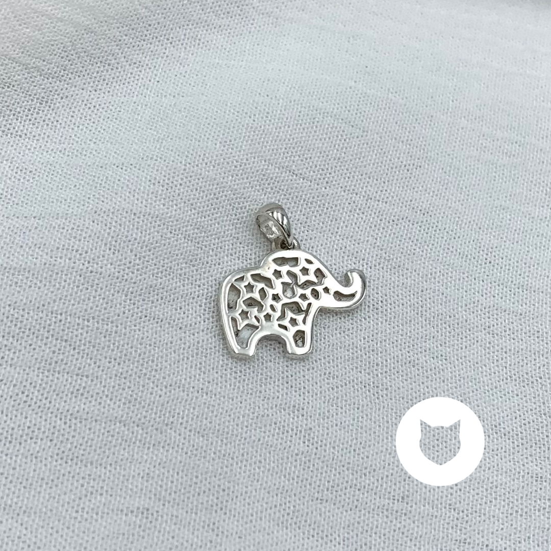 DIJE DE PLATA 925 ELEFANTE DI0808L25