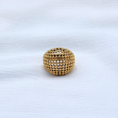 ANILLO ACERO ESTILO MALLA AN3858G44