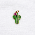 DIJE ACERO CACTUS CON FLOR DI0815G72