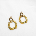 ARETES CUADRADOS DE 2 PIEZAS EN ACERO AR3159G33