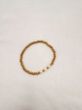 Pulsera  elástica de bolitas con perlas cultivadas PU2068G70