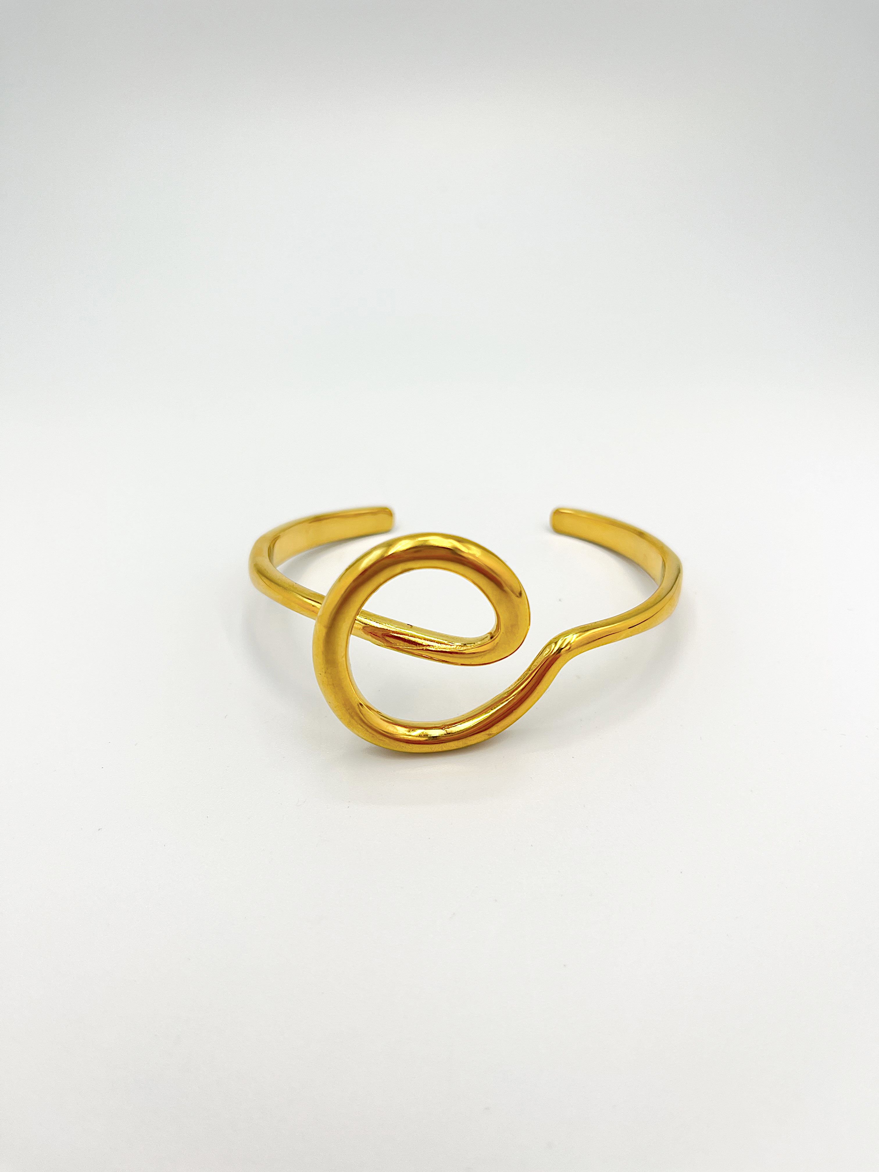 BRAZALETE DE ACERO "ESPIRAL MINIMALISTA" PU2081G51