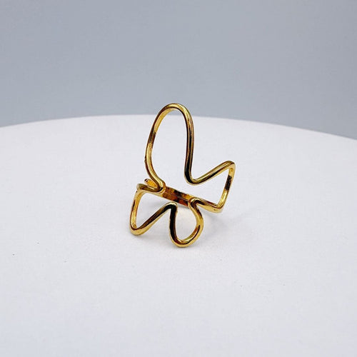 ANILLO DE MARIPOSA LINEAL EN ACERO AJUSTABLE AN3955G58