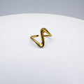 ANILLO DE FORMA DE SALTO AJUSTABLE EN ACERO  AN3957G30
