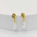 ARETES DE BAÑO DE ORO CON PERLA CULTIVADA AR3243G43