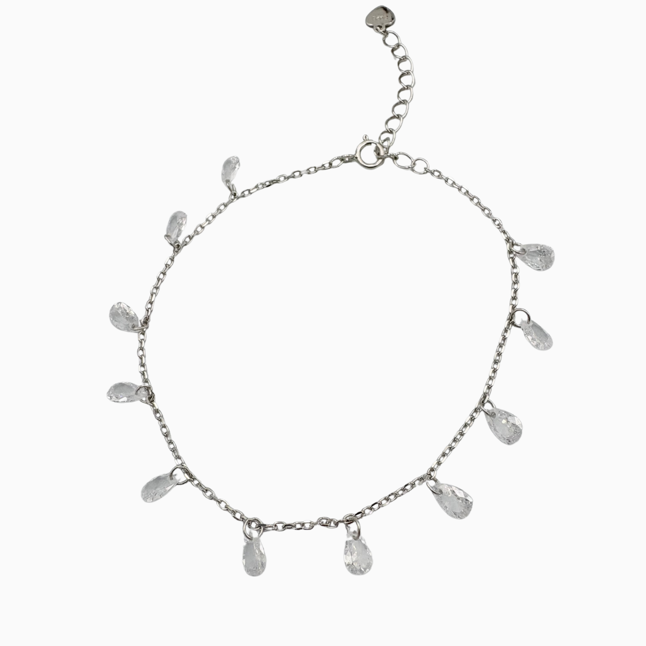 Pulsera de plata gotitas PU2142L23
