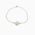 Pulsera de plata con dije tortuga PU1873L23