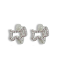 Argollas perrito con brillo AG0580L20
