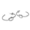 Argollas nudo AG1057M41