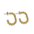 Argollas ovaladas bolitas AG1828G72