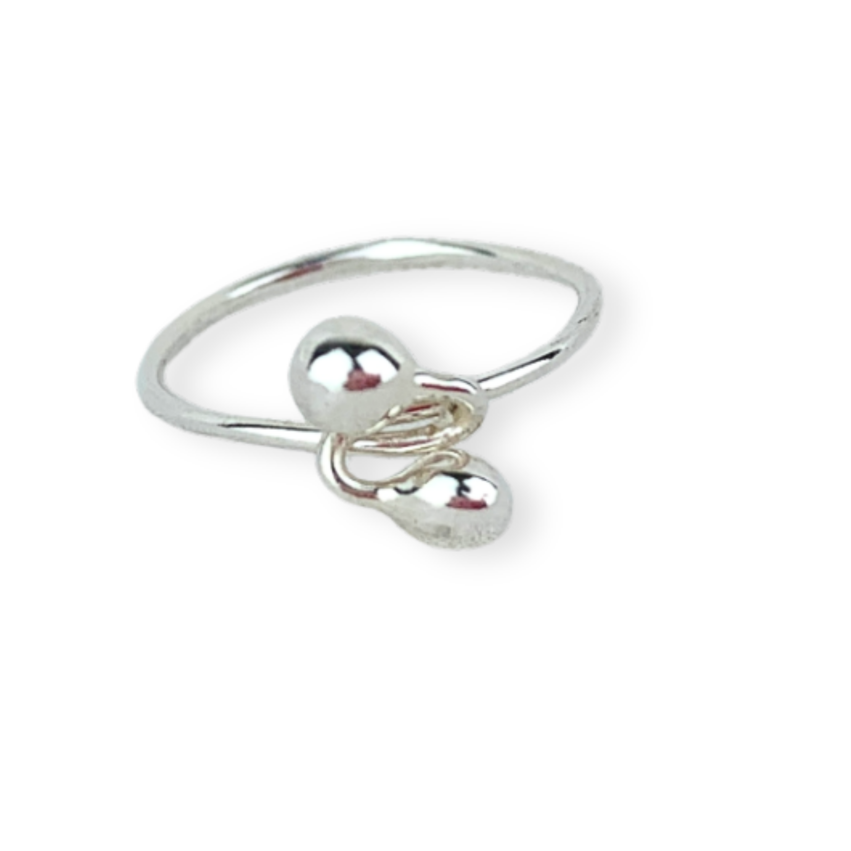 Anillo bolitas talla 4