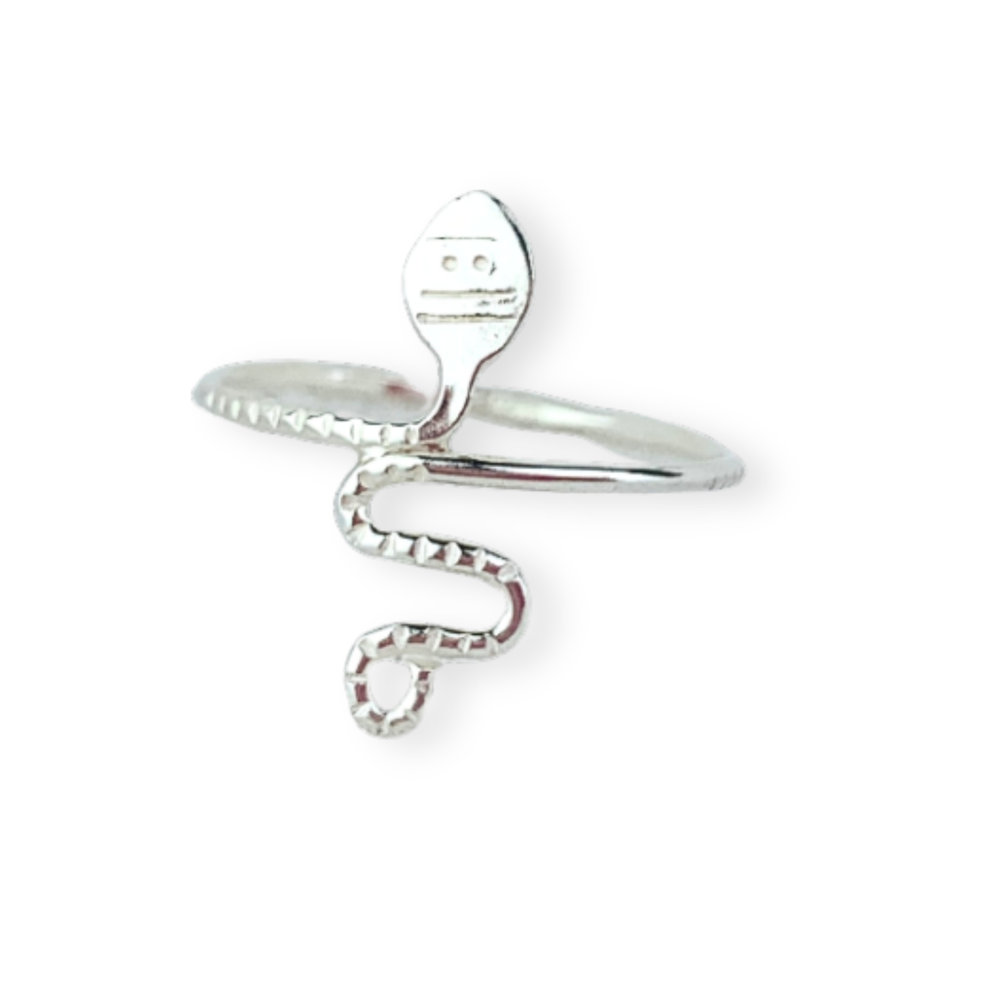 Anillo serpiente plata 925