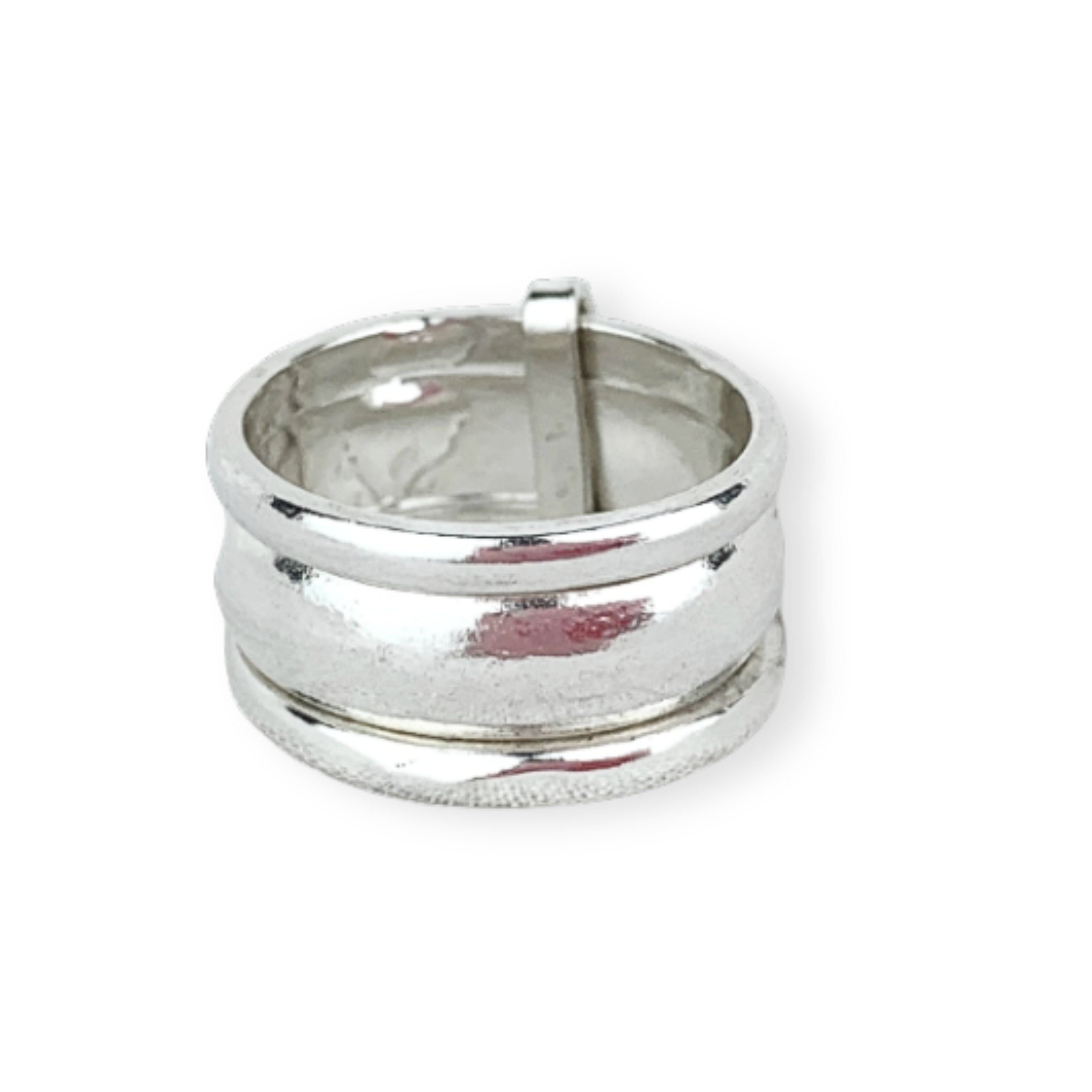 Anillo tres aros lisos plata 925