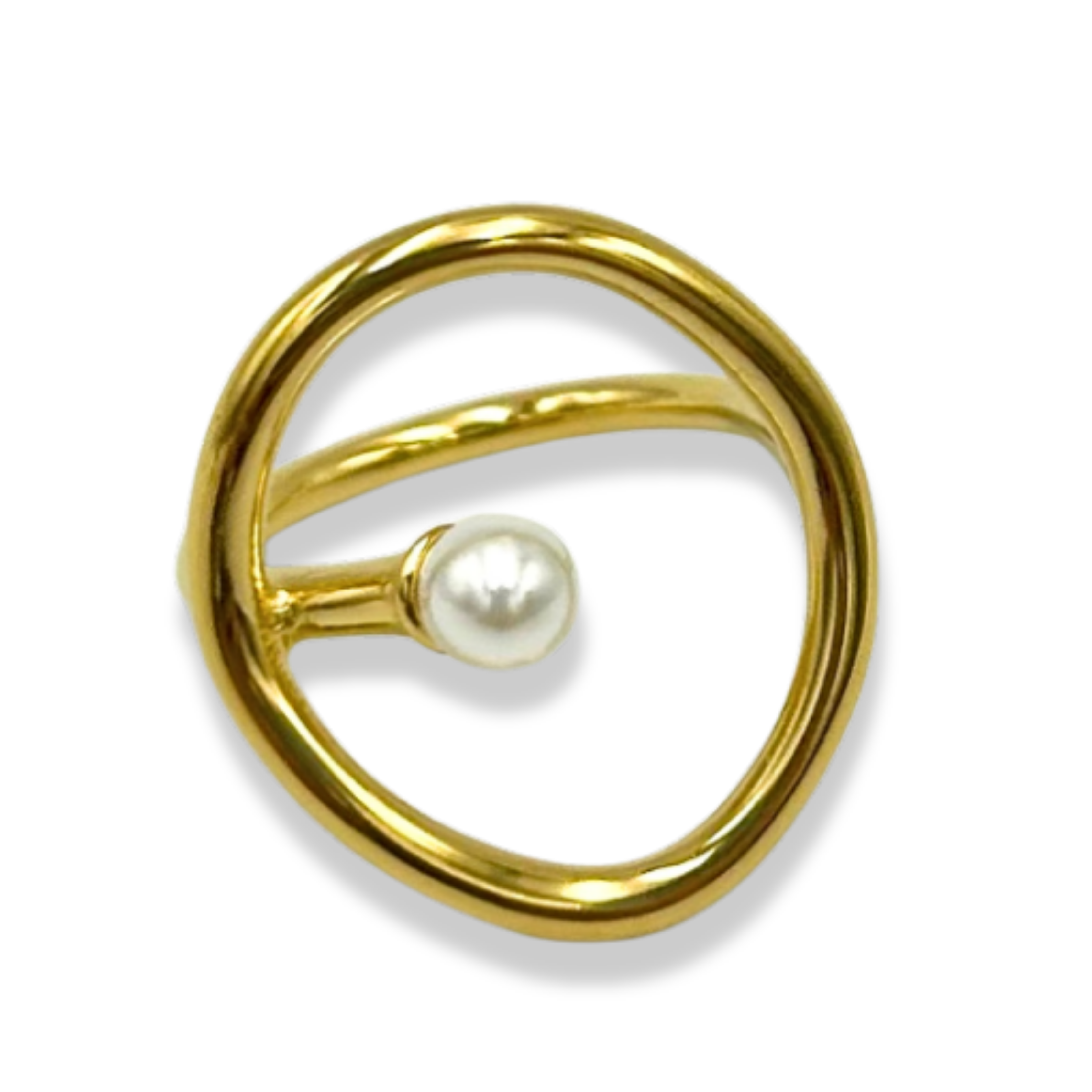 Anillo Cometa Perla