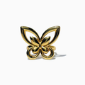 Anillo de Mariposa ajustable en Acero AN4039G76
