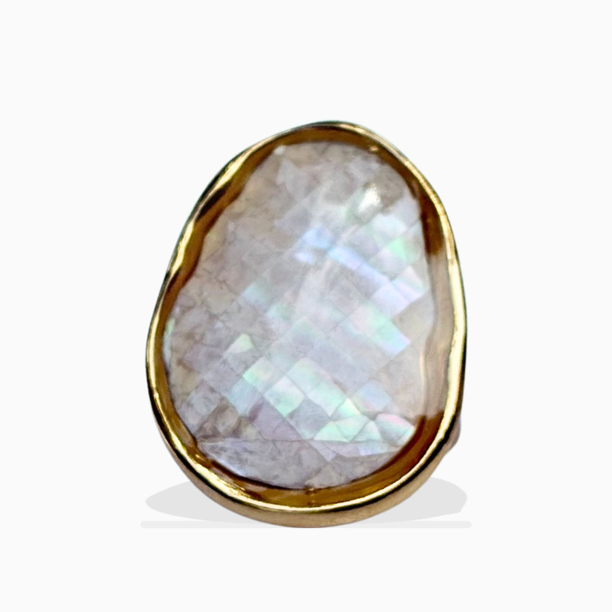 Anillo con concha nacar AN4058G94
