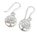 Aretes colgantes Árbol de la Vida