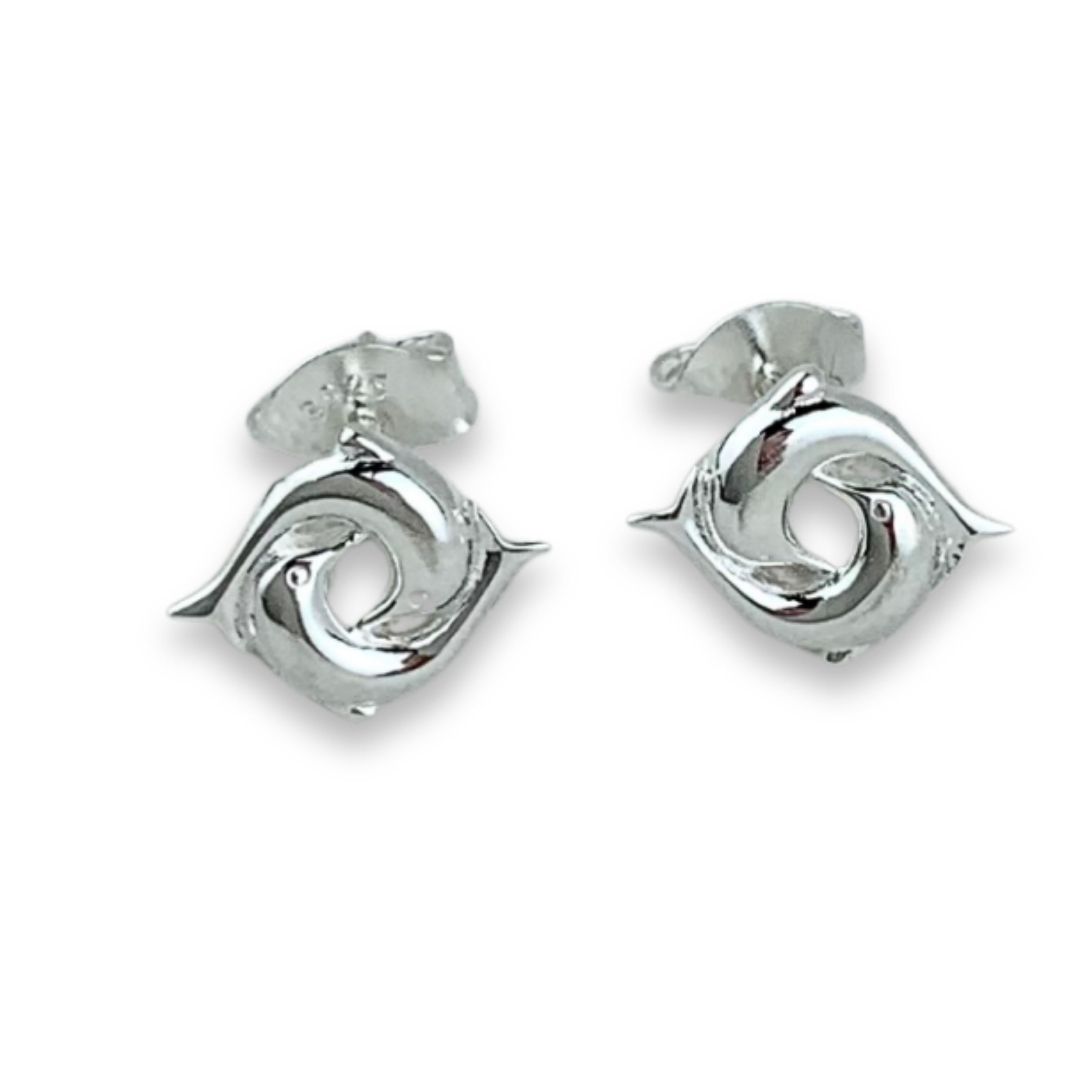 Aretes delfines pequeños