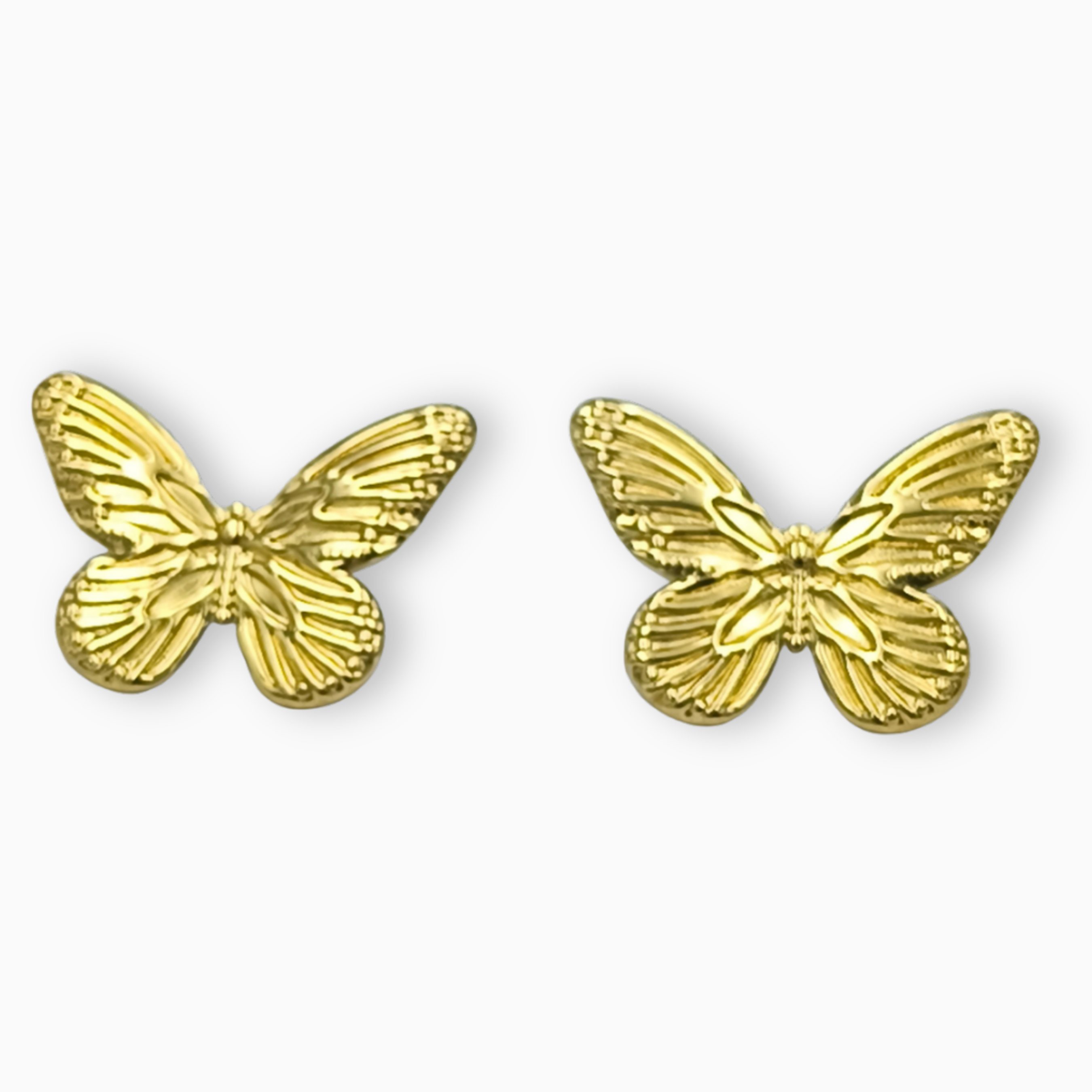 Aretes de mariposa