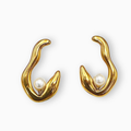 Aretes de acero perla