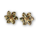 Aretes de flores superpuestas AR3254G60