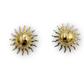 Aretes de sol con luna grabada AR3257G54