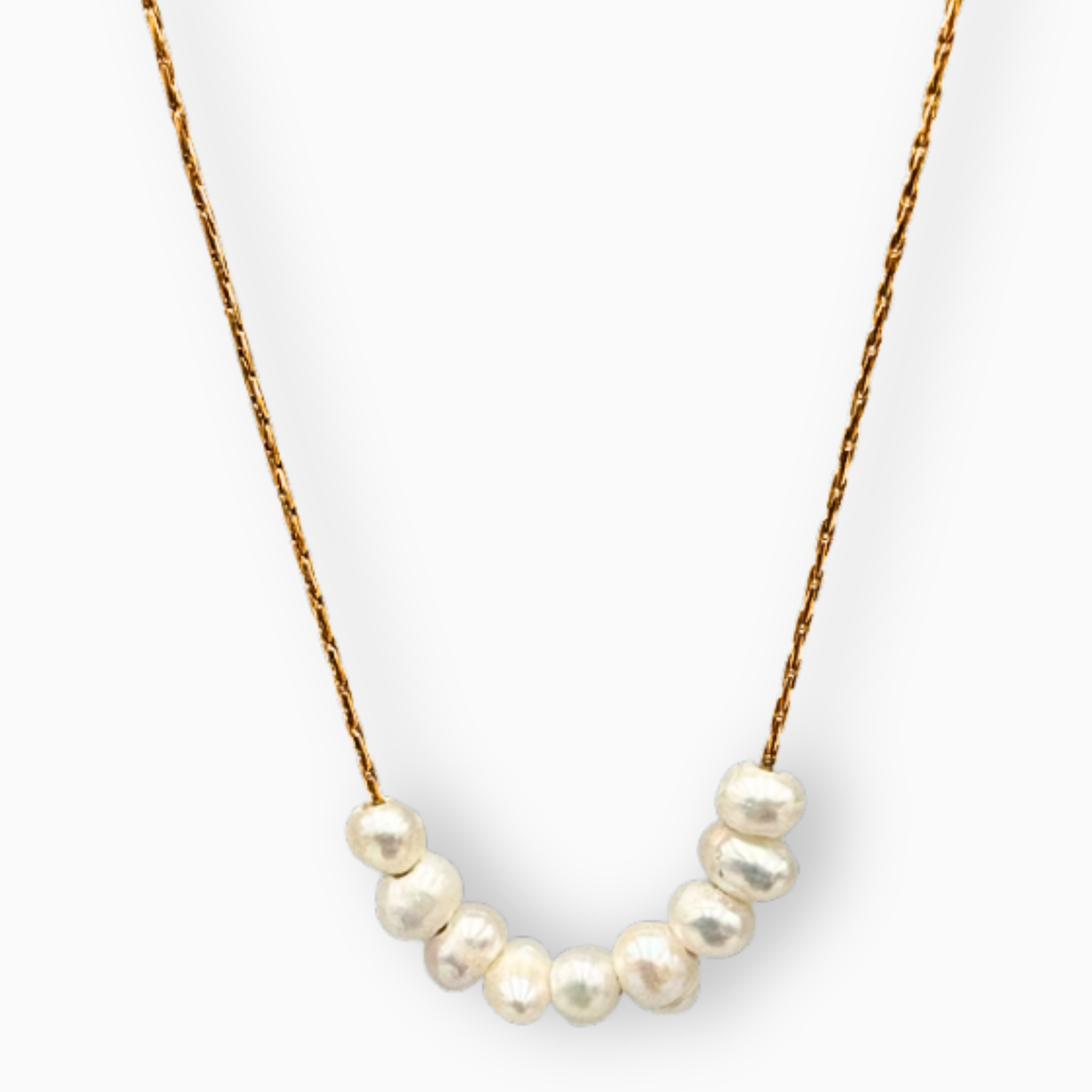 Collar perla cultivada