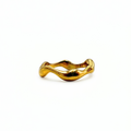 Anillo dorado forma irregular AN4006G49